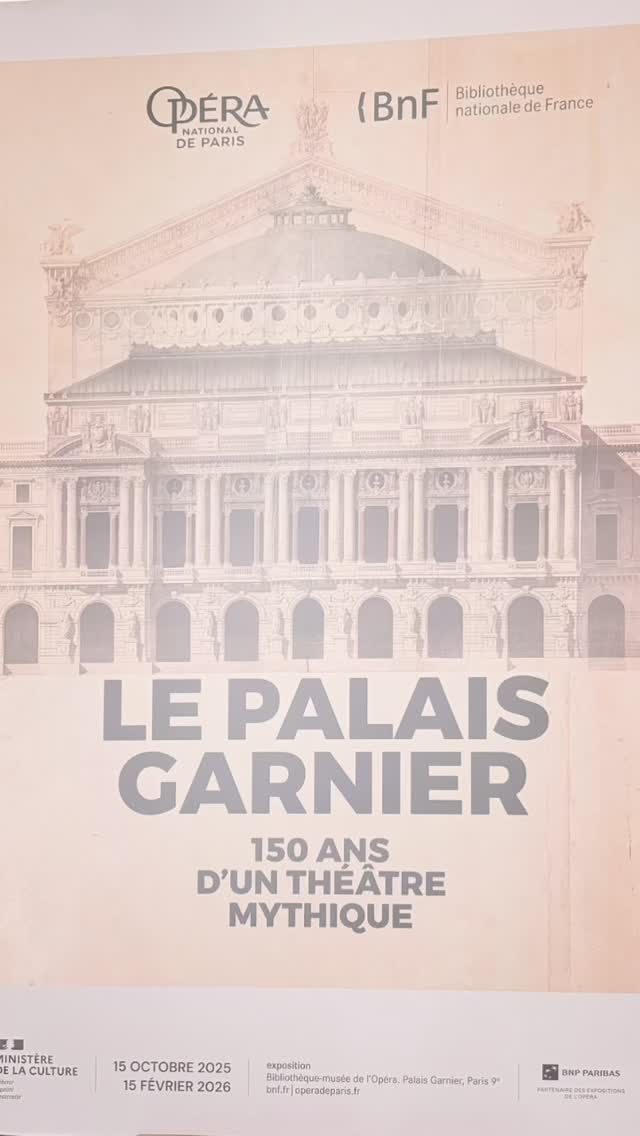 | OPÉRA GARNIER |
Visite et exposition pour les 150ans | jusqu’au 26 février #___byl___ #decorationdinterieur #operagarnier